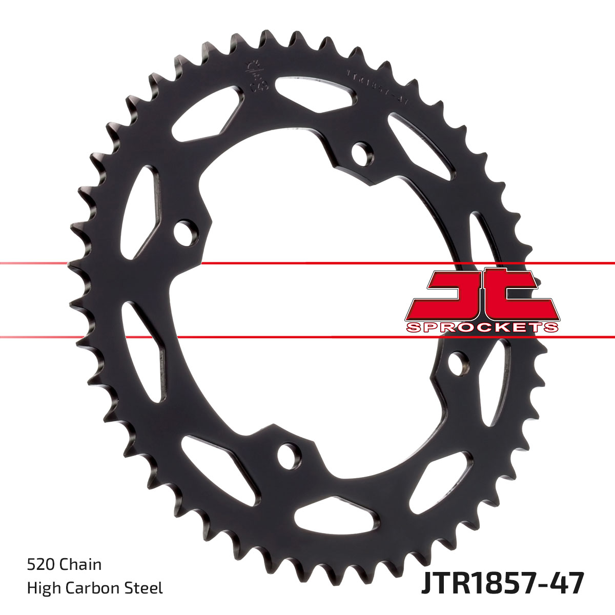 JT SPROCKETS JTR1857.47 - звезда приводная ведомая