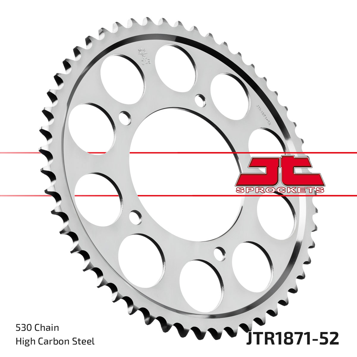 JT SPROCKETS JTR1871.52 - звезда приводная ведомая