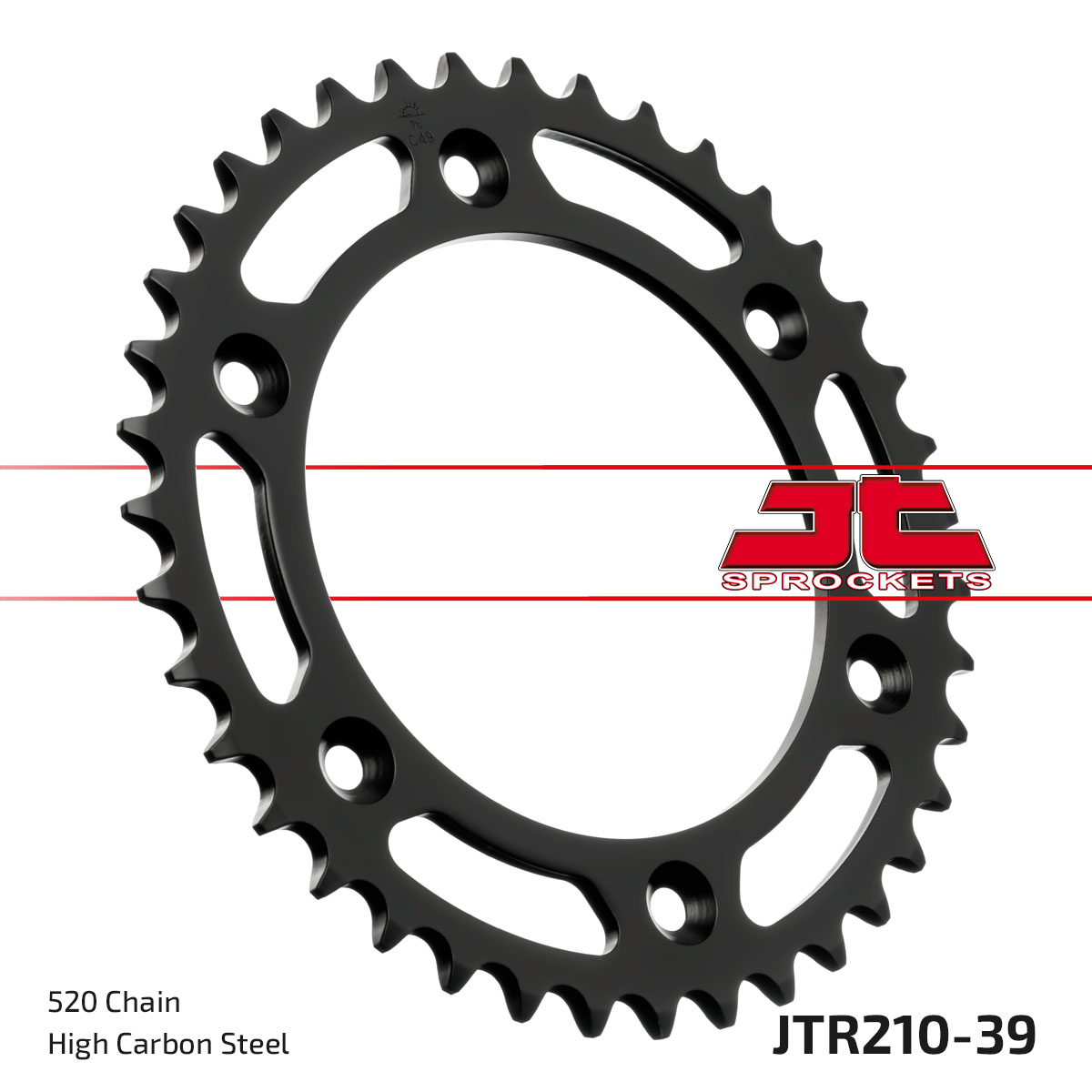 JT SPROCKETS JTR210.39 - звезда приводная ведомая