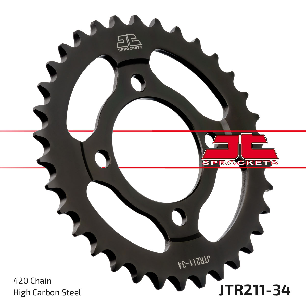 JT SPROCKETS JTR211.34 - звезда приводная ведомая