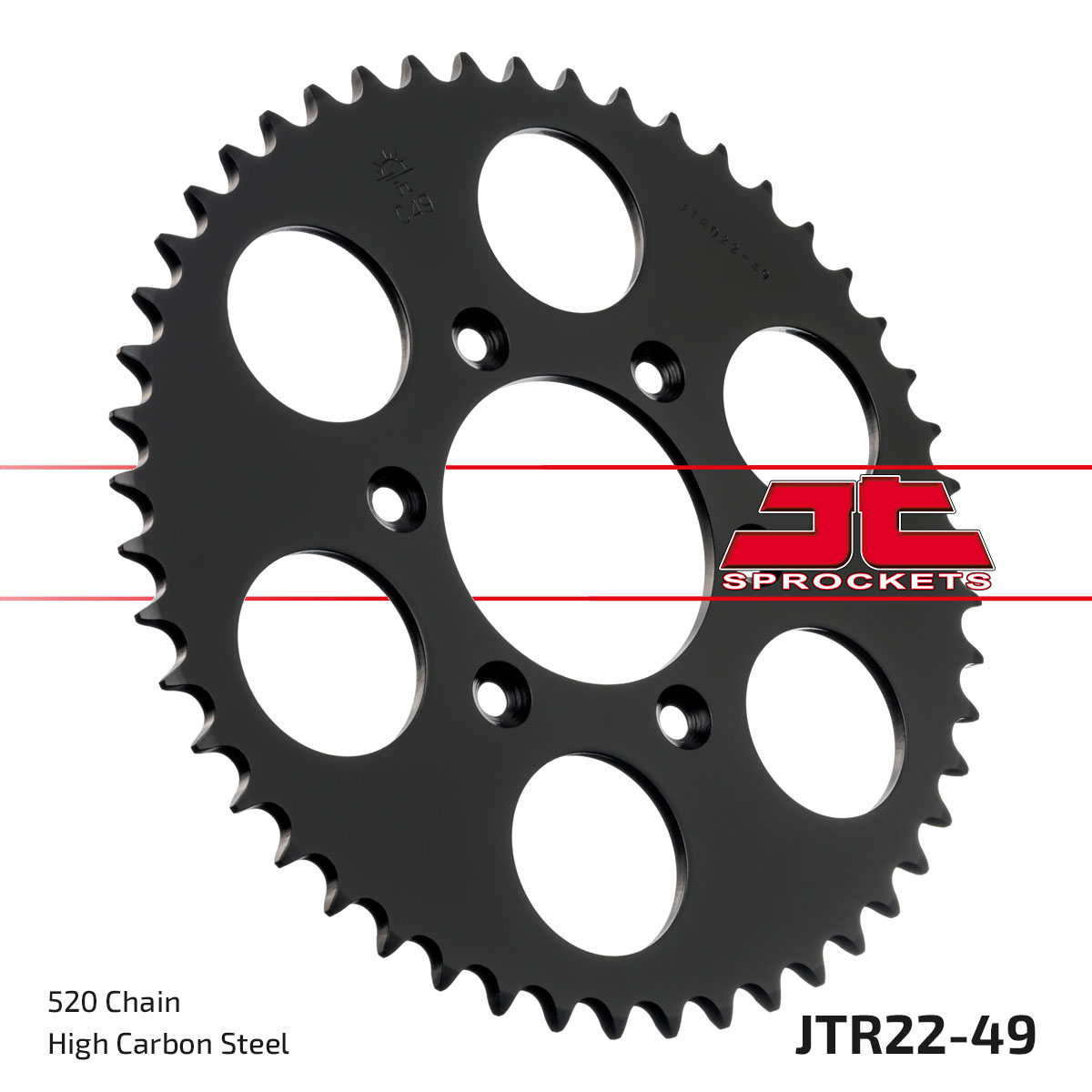 JT SPROCKETS JTR22.49 - звезда приводная ведомая