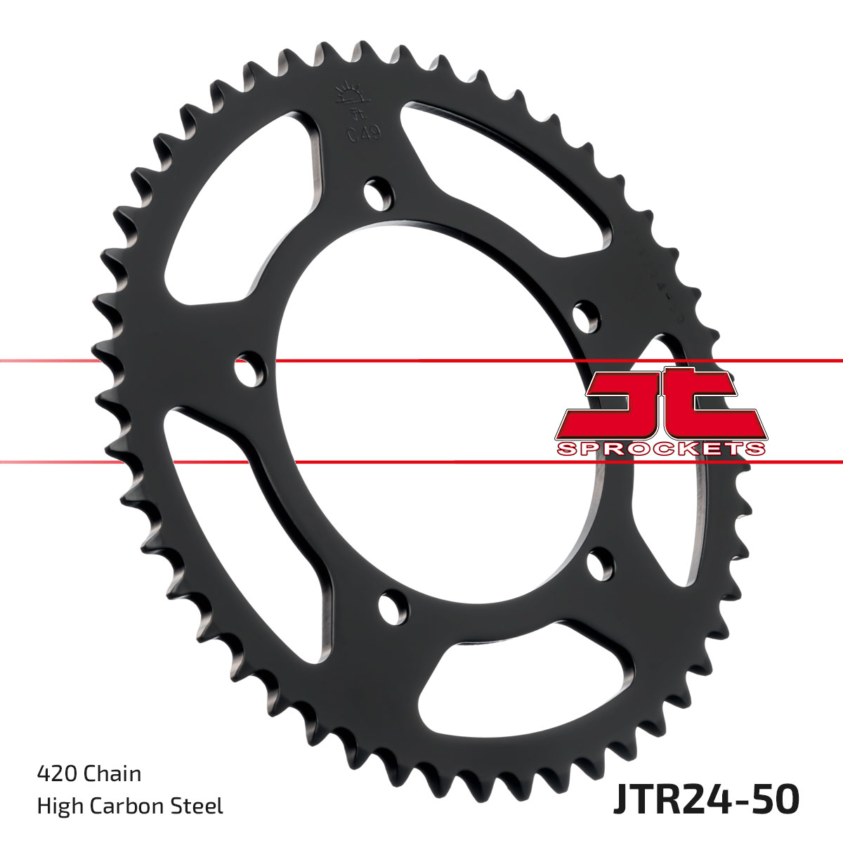 JT SPROCKETS JTR24.50 - звезда приводная ведомая