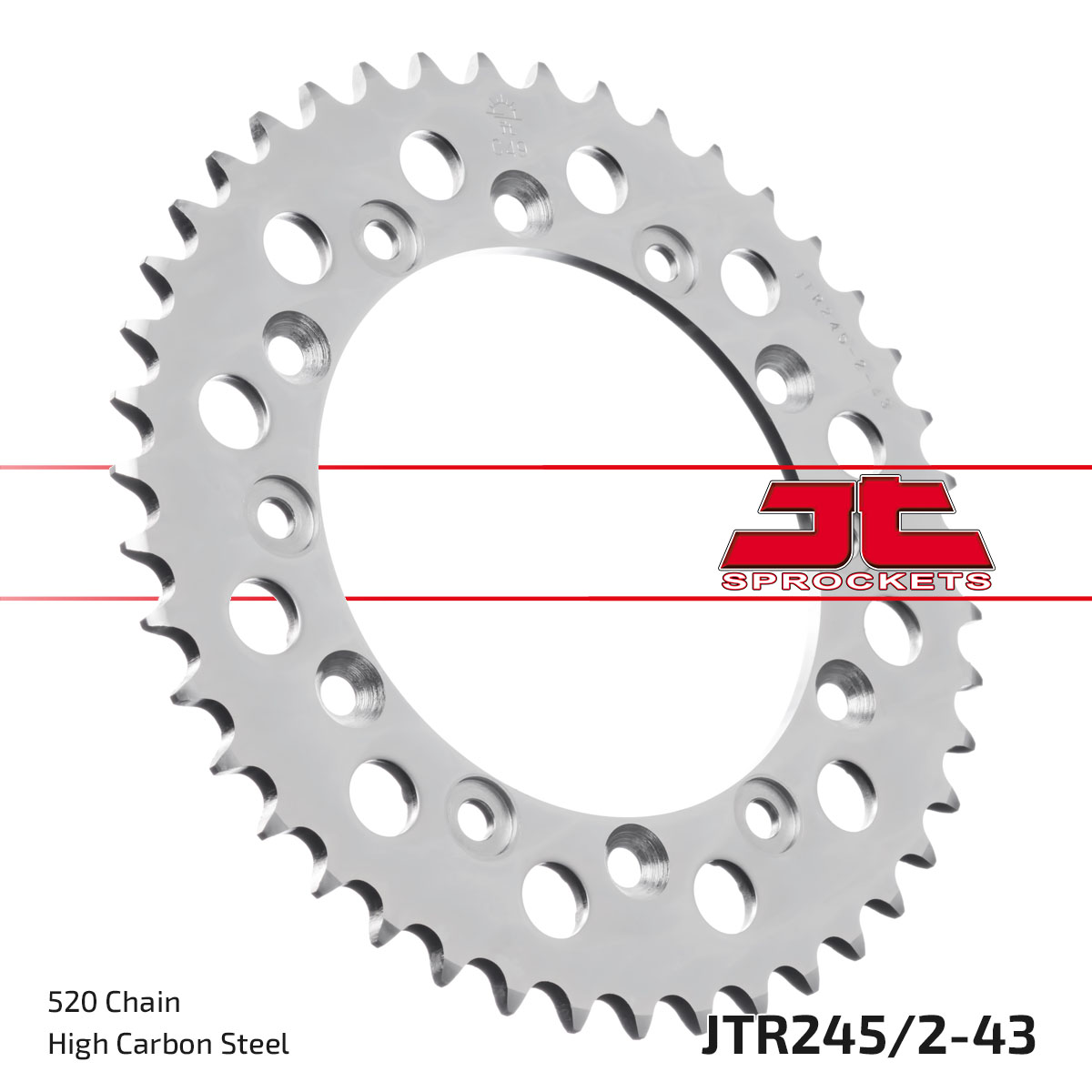 JT SPROCKETS JTR245/2.43 - звезда приводная ведомая