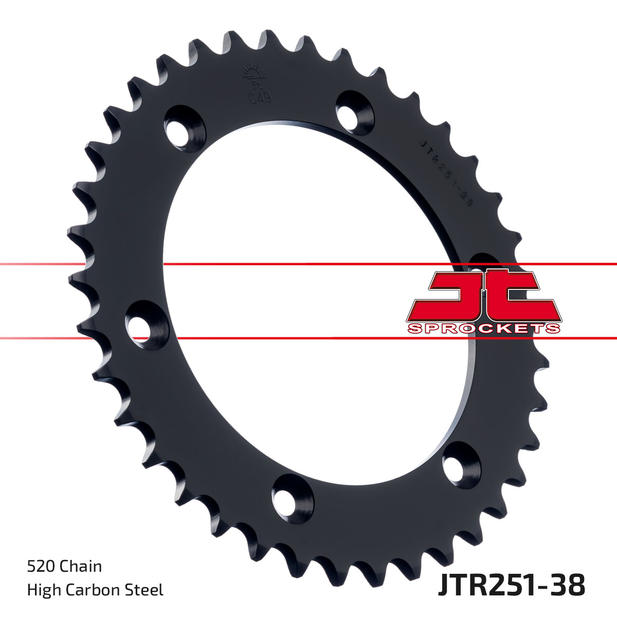 JT SPROCKETS JTR251.38 - звезда приводная ведомая