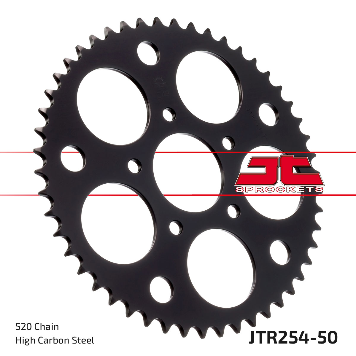 JT SPROCKETS JTR254.50 - звезда приводная ведомая