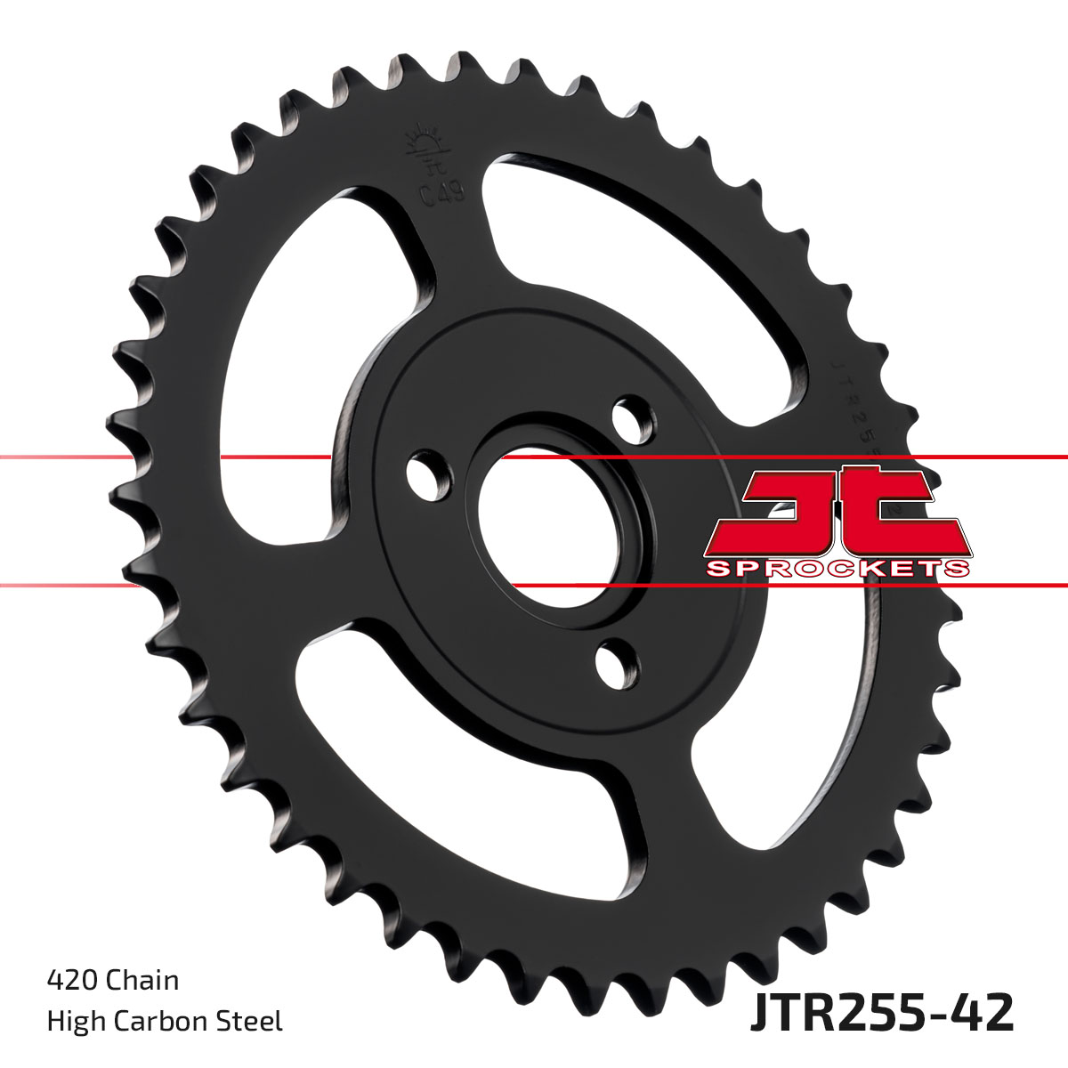JT SPROCKETS JTR255.42 - звезда приводная ведомая