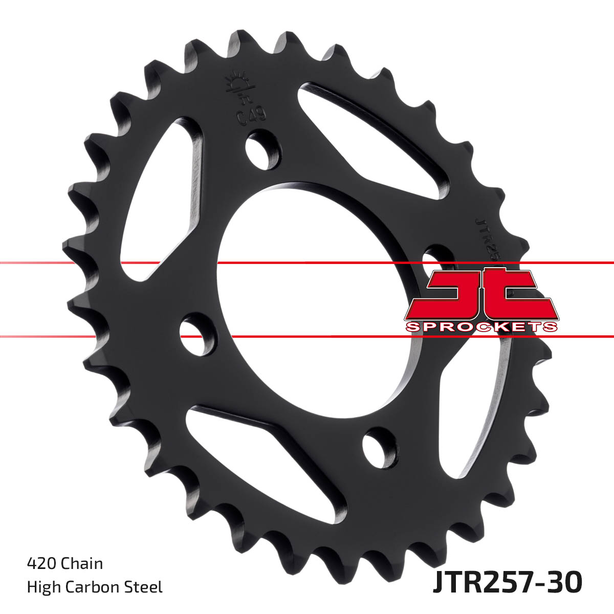 JT SPROCKETS JTR257.30 - звезда приводная ведомая