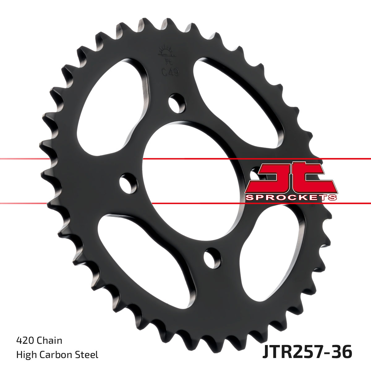 JT SPROCKETS JTR257.36 - звезда приводная ведомая