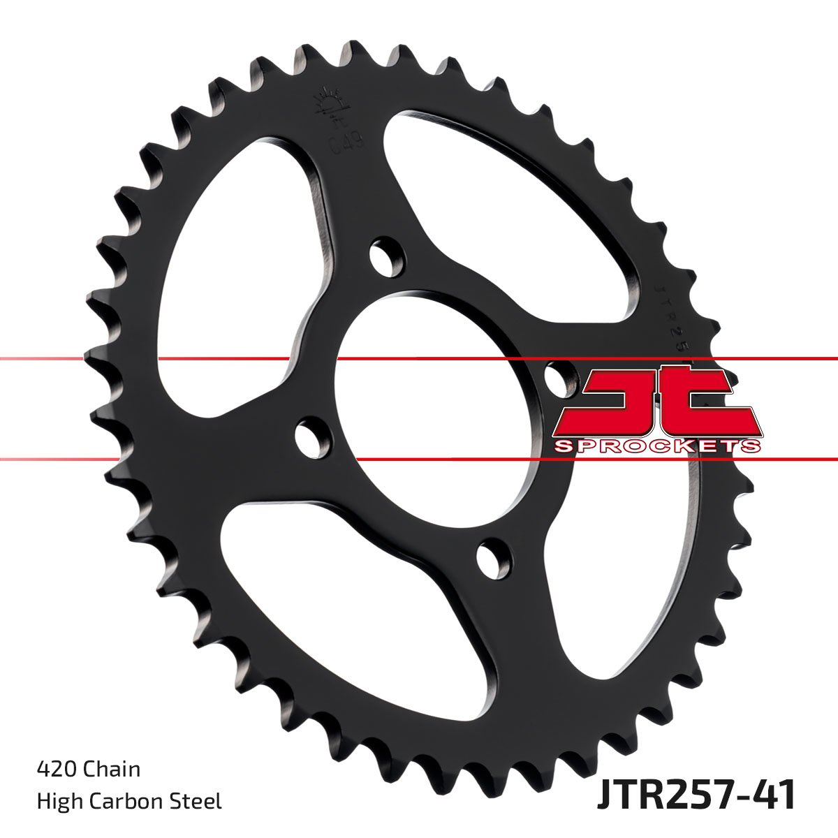 JT SPROCKETS JTR257.41 - звезда приводная ведомая