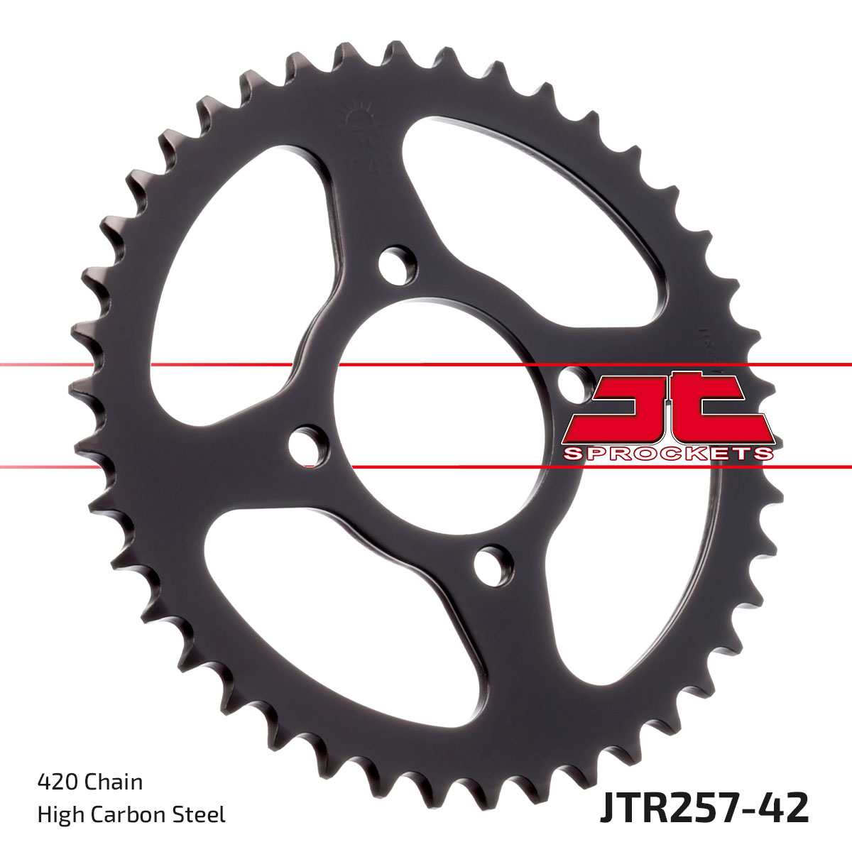 JT SPROCKETS JTR257.42 - звезда приводная ведомая