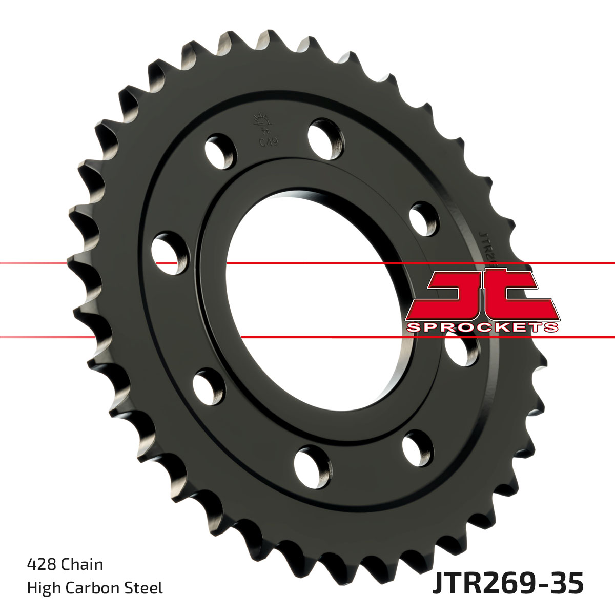 JT SPROCKETS JTR269.35 - звезда приводная ведомая