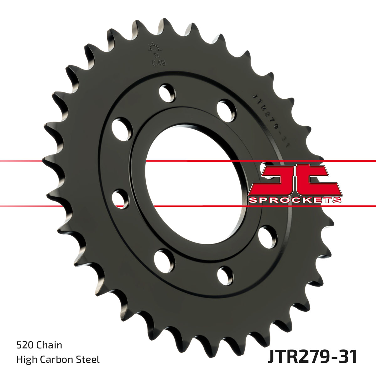 JT SPROCKETS JTR279.31 - звезда приводная ведомая