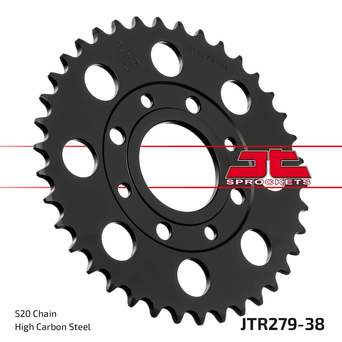 JT SPROCKETS JTR279.38 - звезда приводная ведомая