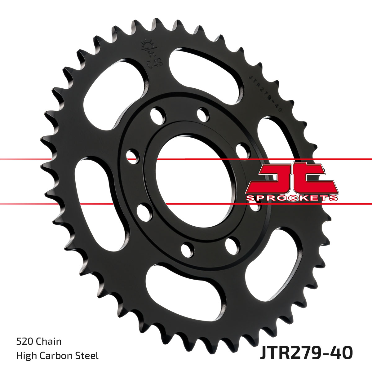 JT SPROCKETS JTR279.40 - звезда приводная ведомая