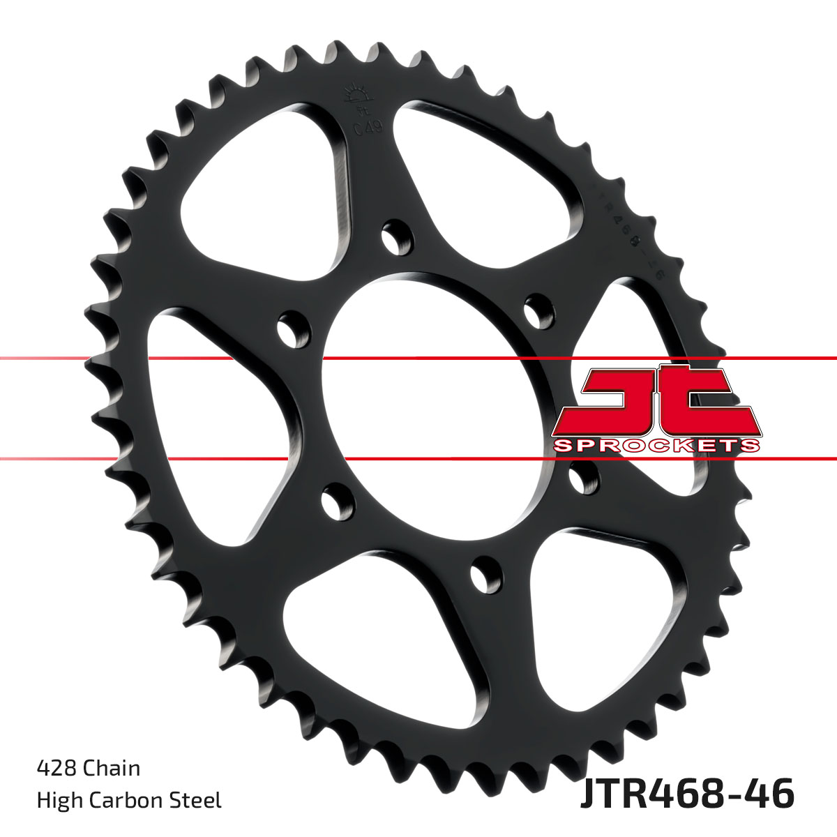 JT SPROCKETS JTR468.46 - звезда приводная ведомая
