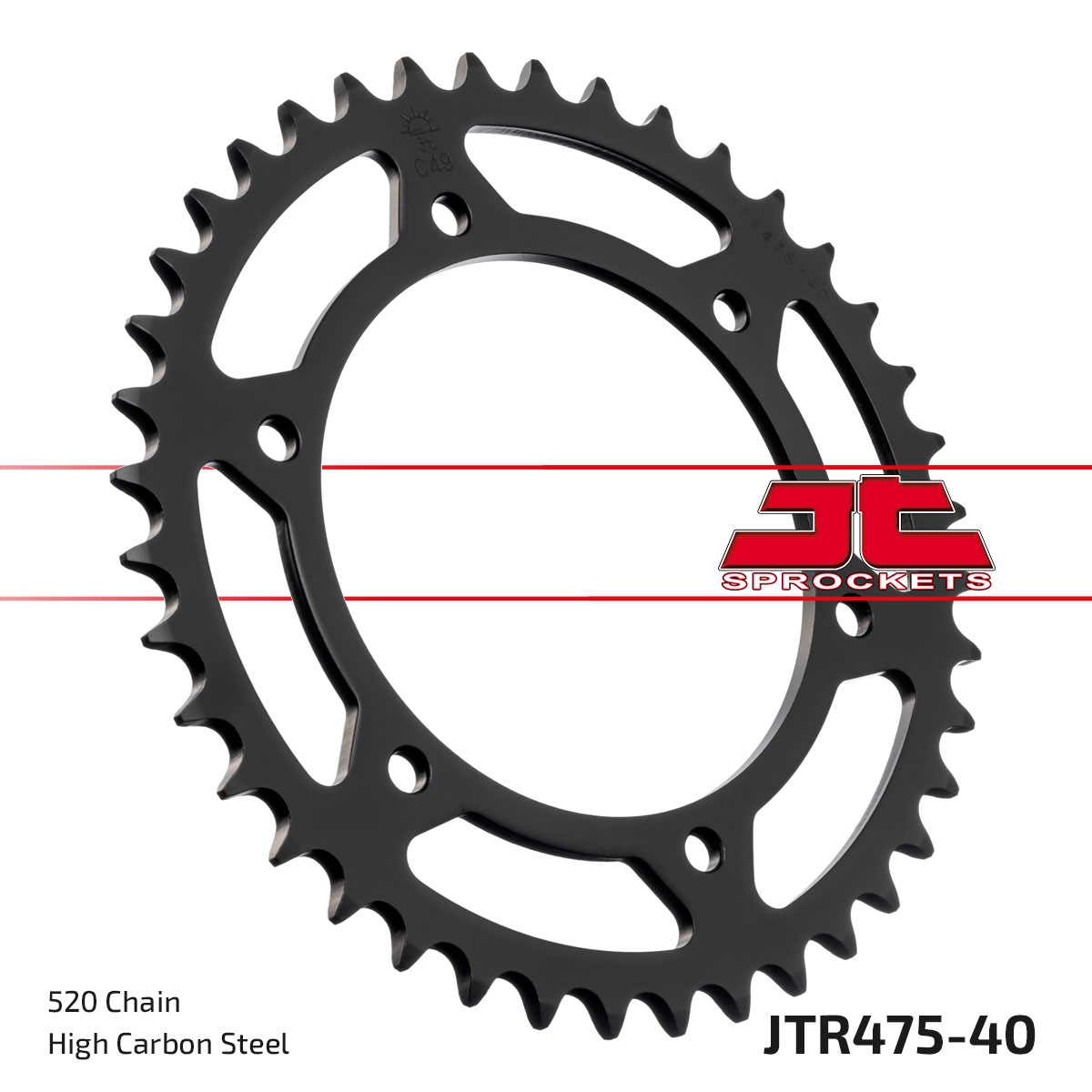 JT SPROCKETS JTR475.40 - звезда приводная ведомая