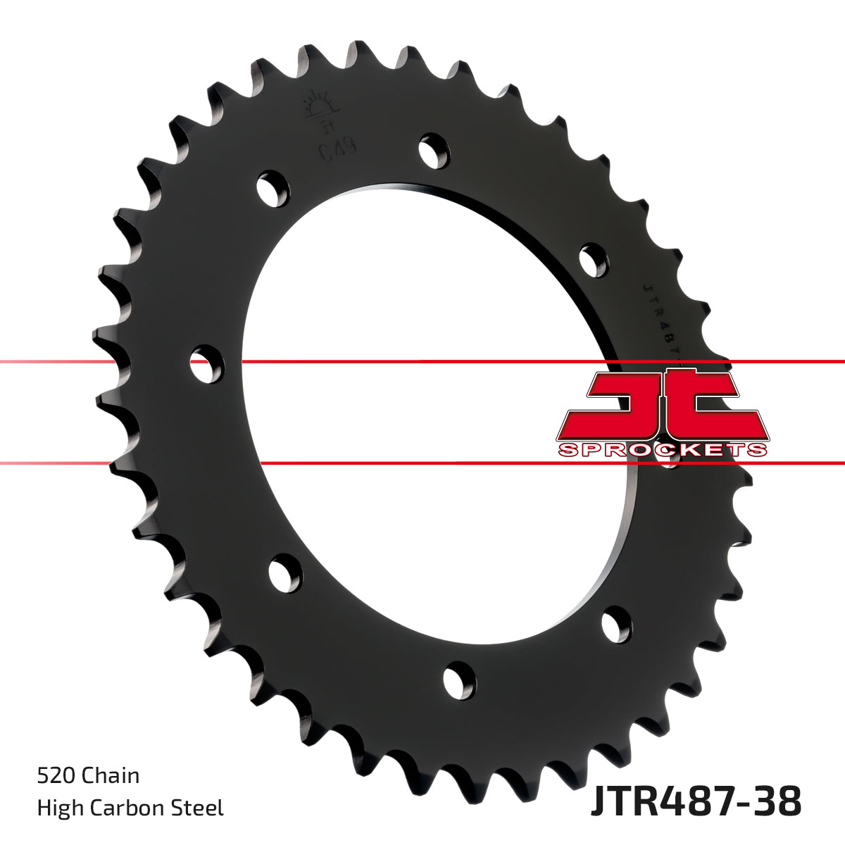 JT SPROCKETS JTR487.38 - звезда приводная ведомая