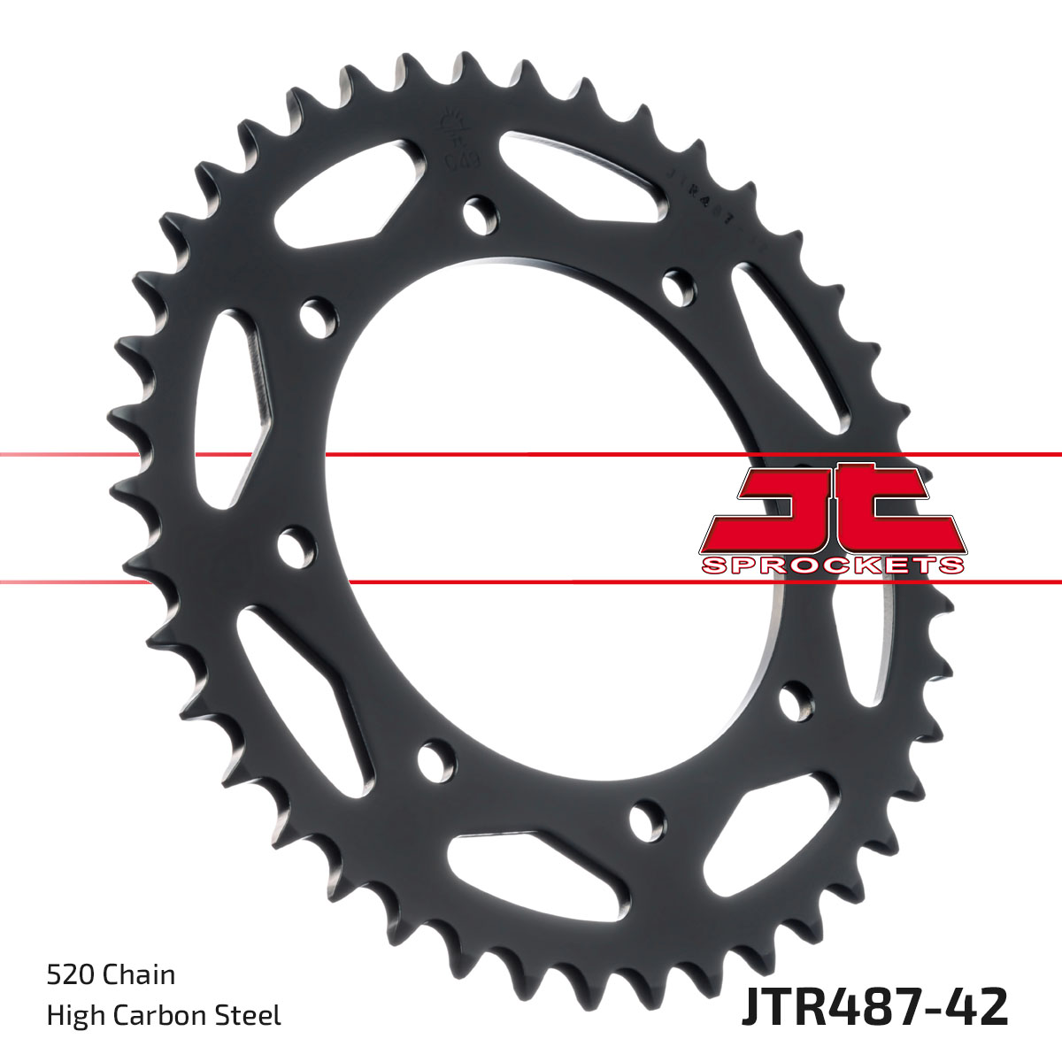 JT SPROCKETS JTR487.42 - звезда приводная ведомая