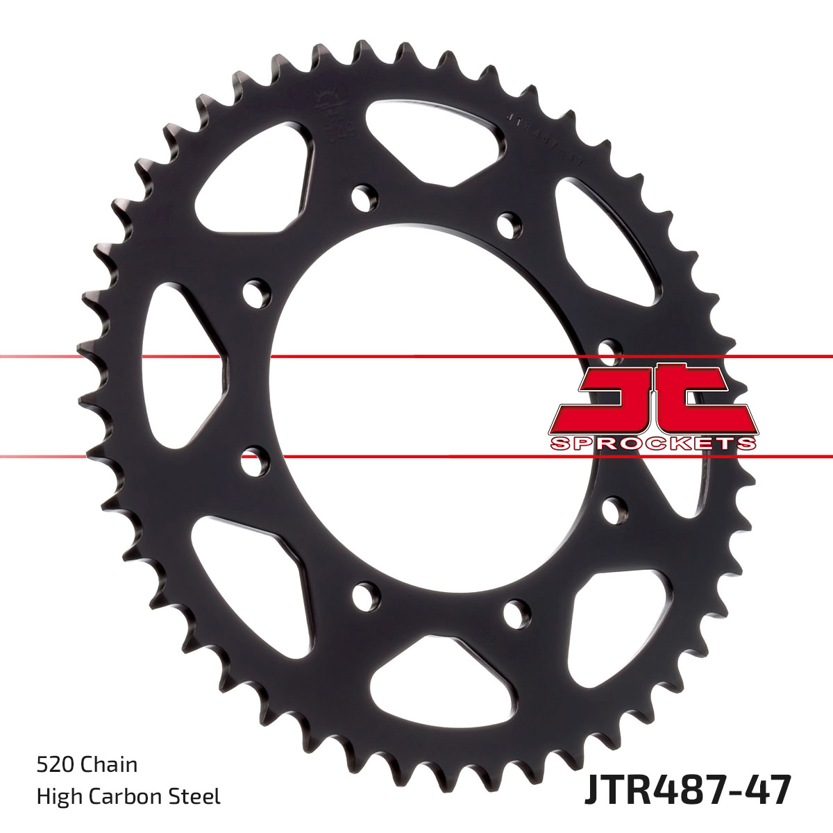 JT SPROCKETS JTR487.47 - звезда приводная ведомая