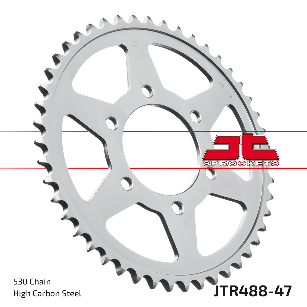 JT SPROCKETS JTR488.47 - звезда приводная ведомая