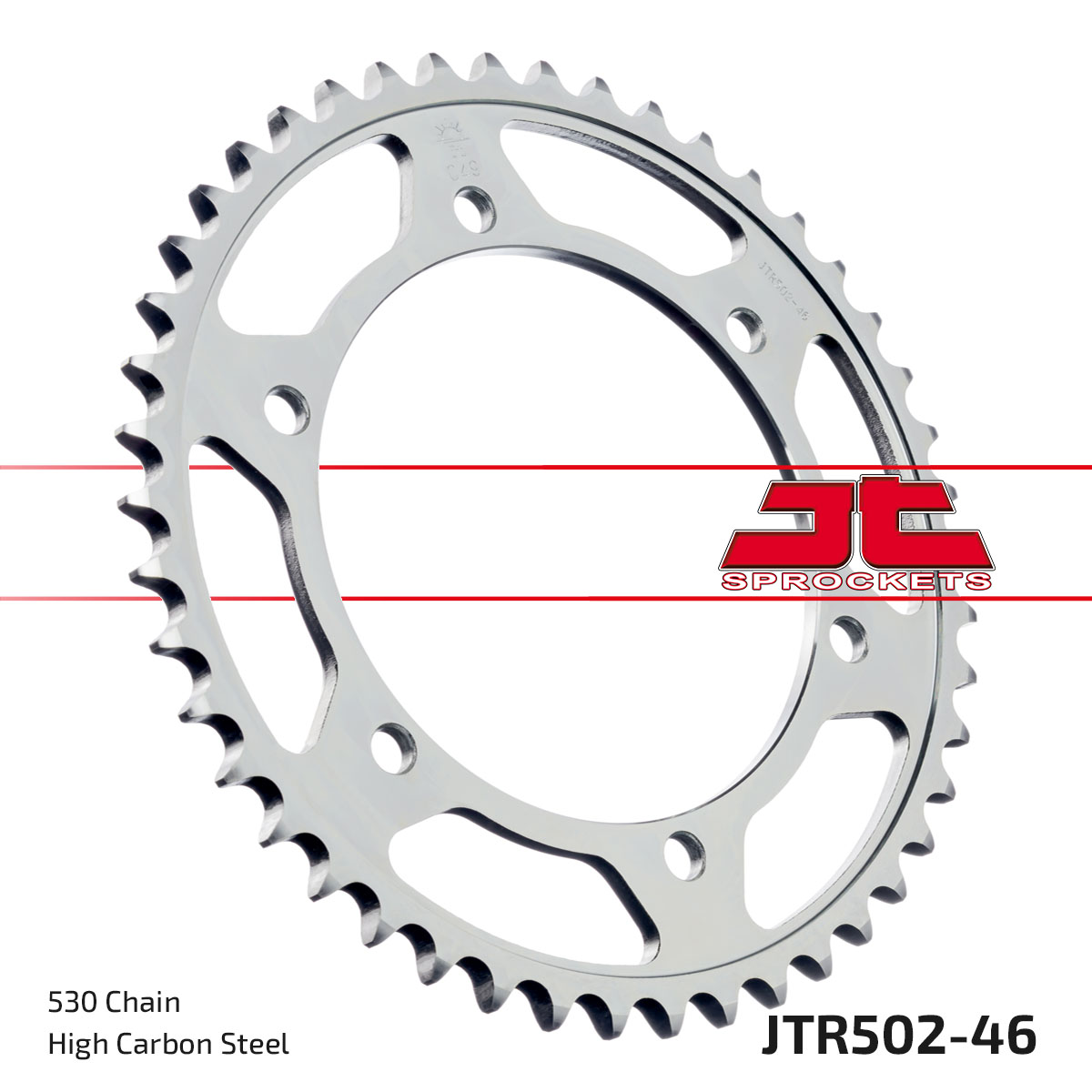 JT SPROCKETS JTR502.46 - звезда приводная ведомая