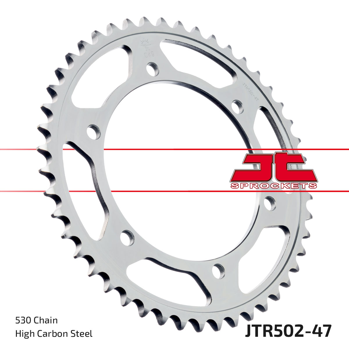 JT SPROCKETS JTR502.47 - звезда приводная ведомая