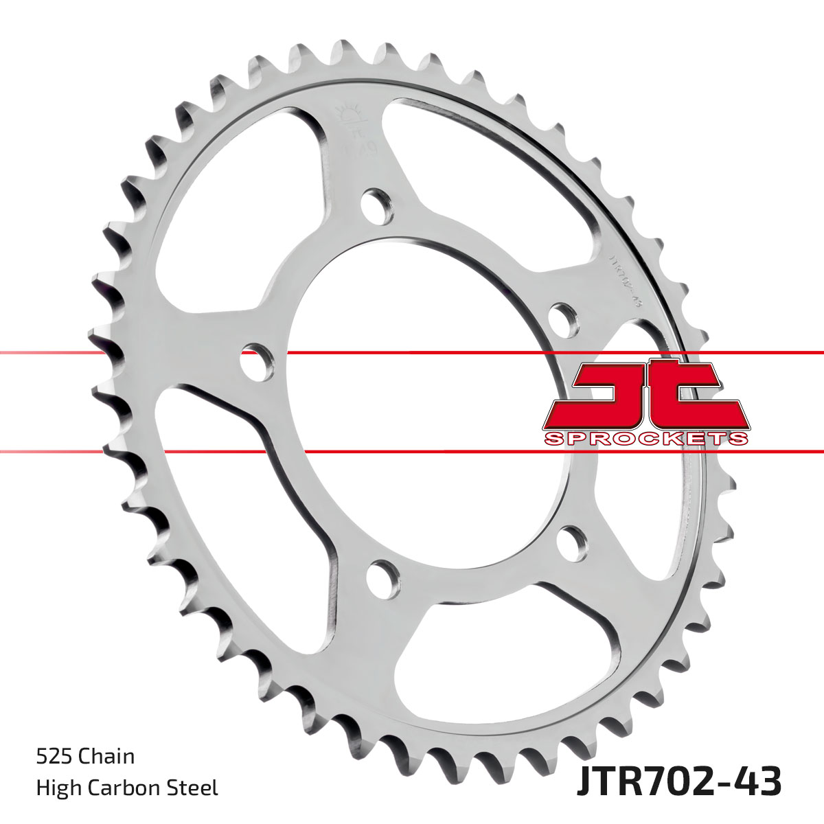 JT SPROCKETS JTR702.43 - звезда приводная ведомая