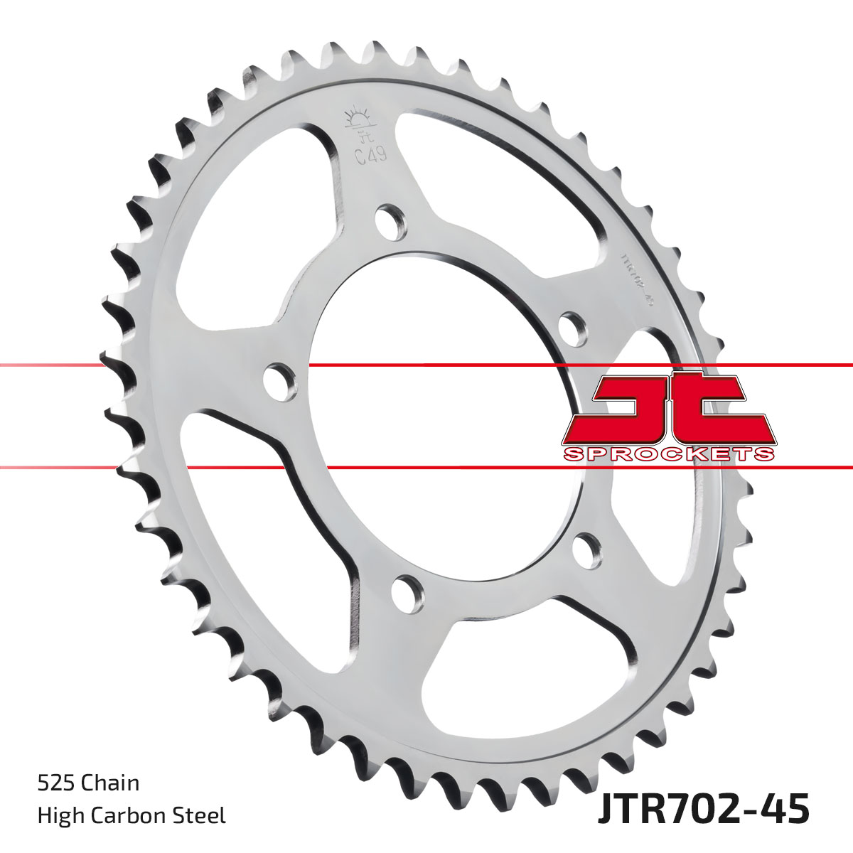 JT SPROCKETS JTR702.45 - звезда приводная ведомая