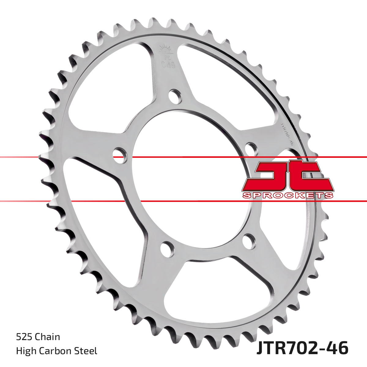 JT SPROCKETS JTR702.46 - звезда приводная ведомая