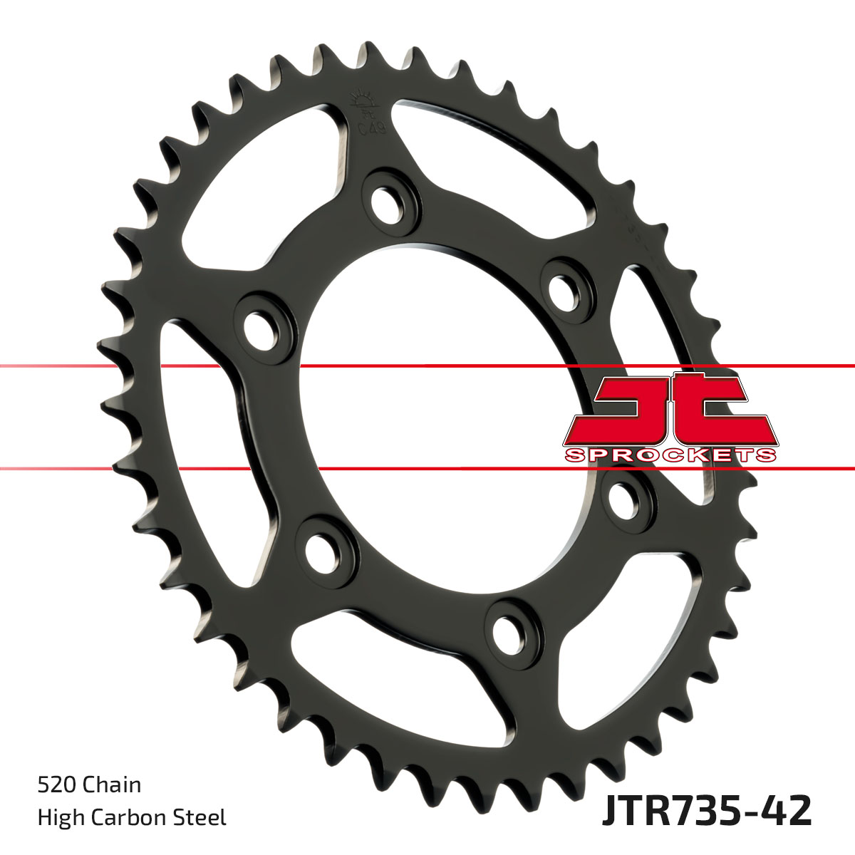 JT SPROCKETS JTR735.42 - звезда приводная ведомая