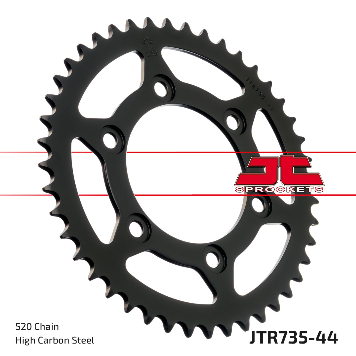 JT SPROCKETS JTR735.44 - звезда приводная ведомая