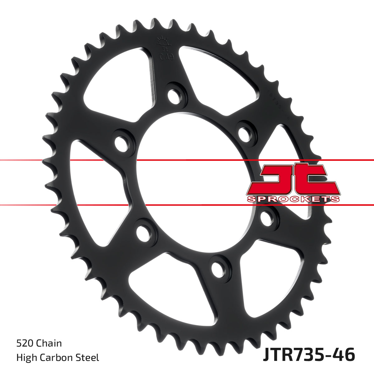 JT SPROCKETS JTR735.46 - звезда приводная ведомая