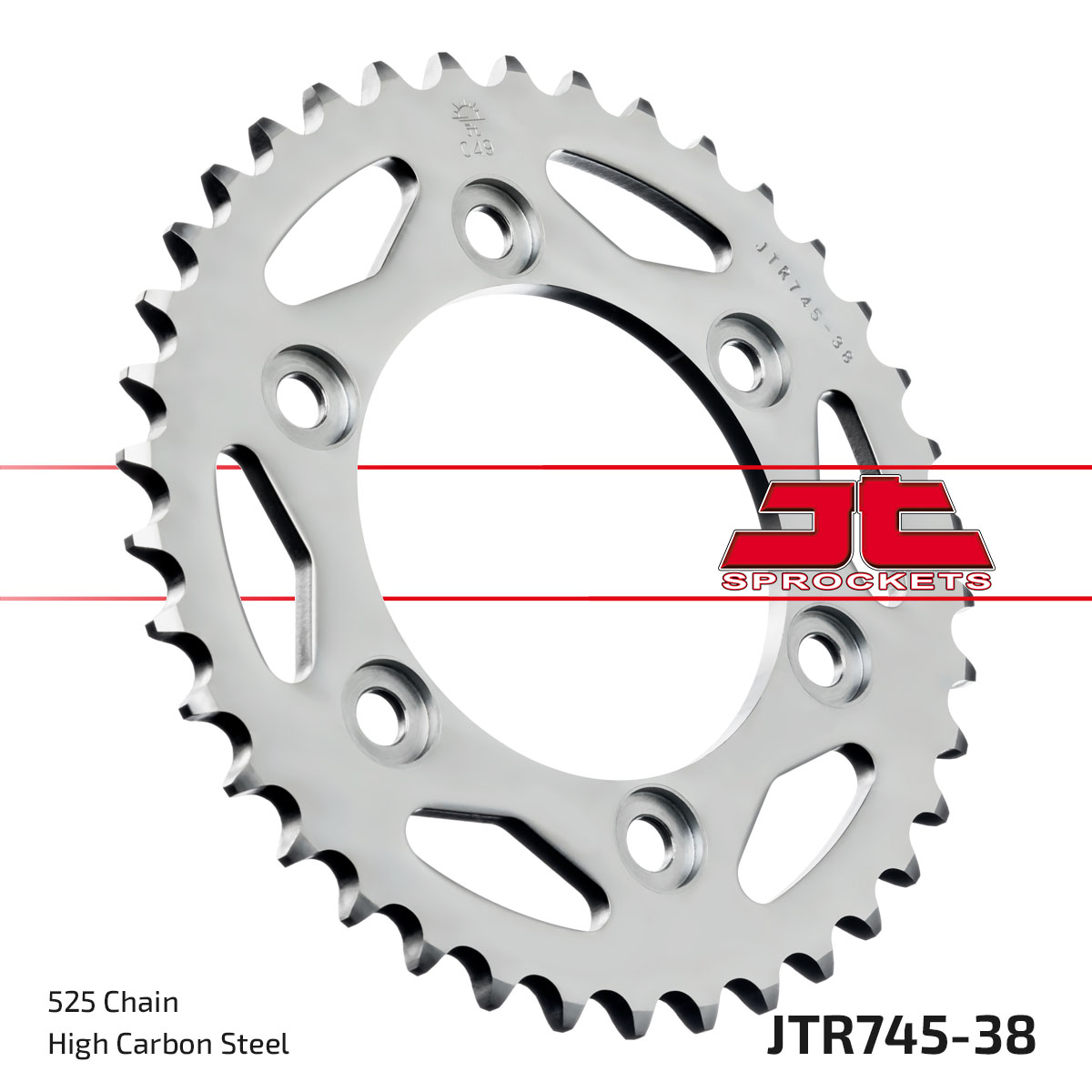 JT SPROCKETS JTR745.38 - звезда приводная ведомая