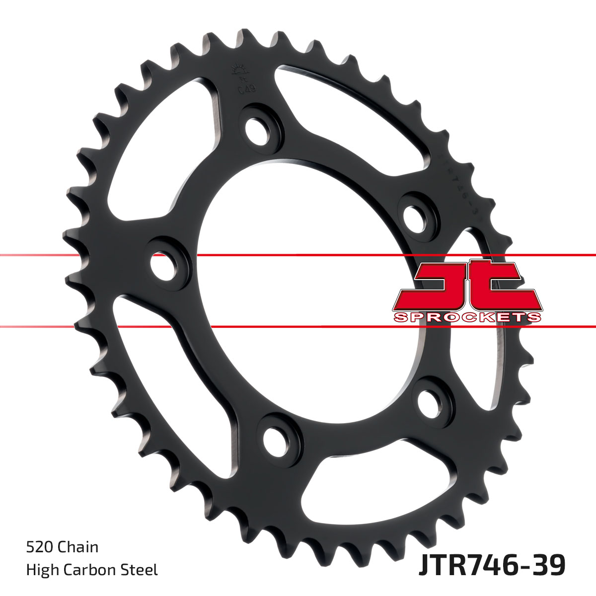 JT SPROCKETS JTR746.39 - звезда приводная ведомая