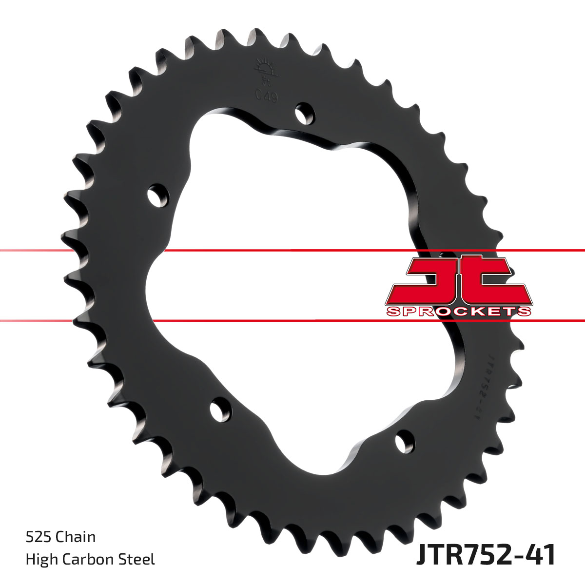 JT SPROCKETS JTR752.41 - звезда приводная ведомая