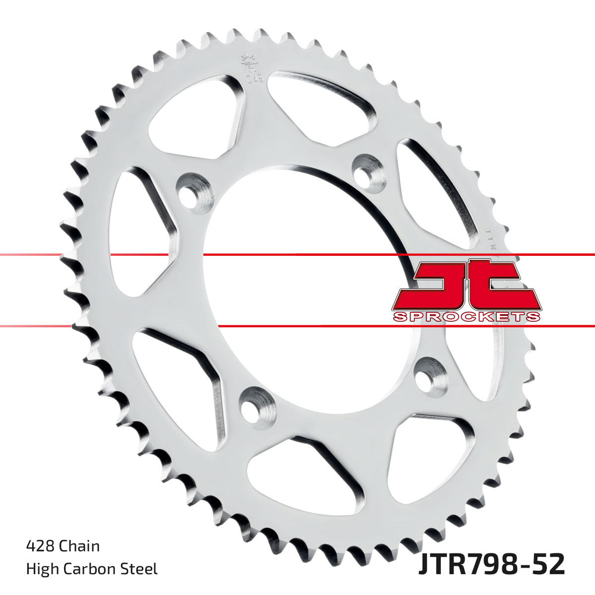 JT SPROCKETS JTR798.52 - звезда приводная ведомая