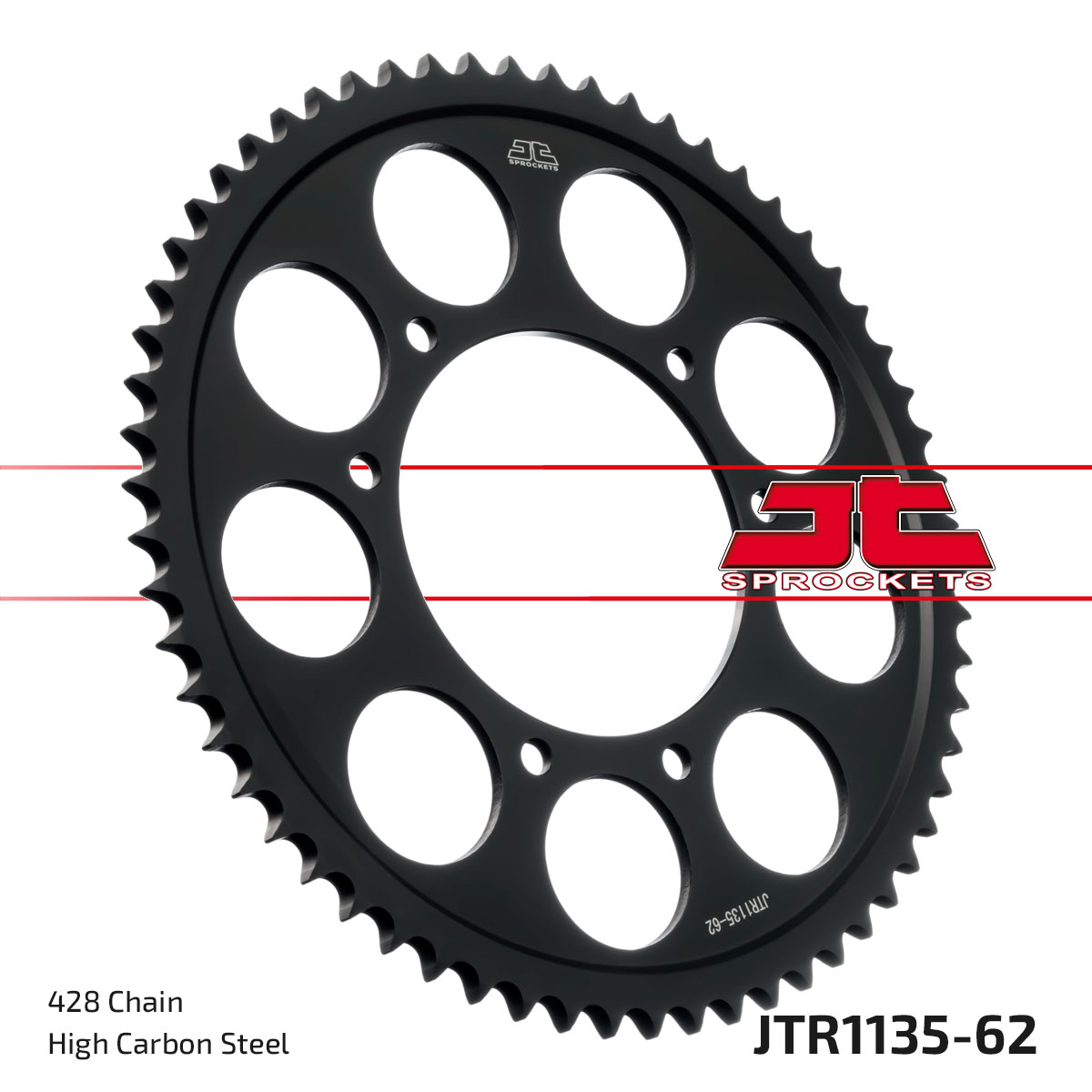 JT SPROCKETS JTR1135.62 - звезда приводная ведомая