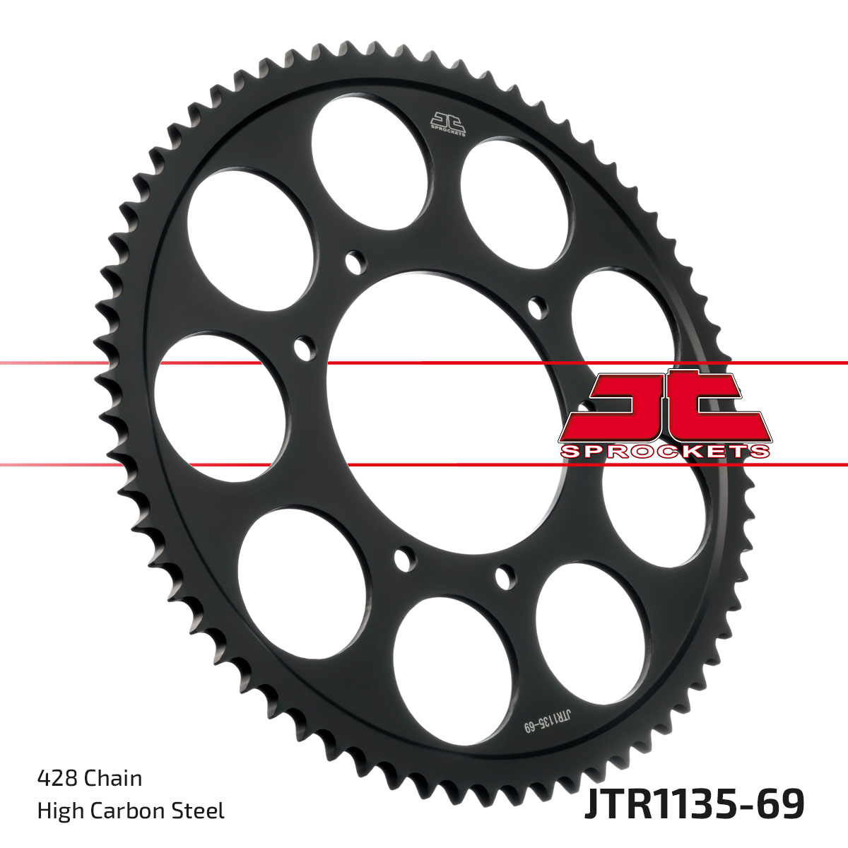 JT SPROCKETS JTR1135.69 - звезда приводная ведомая