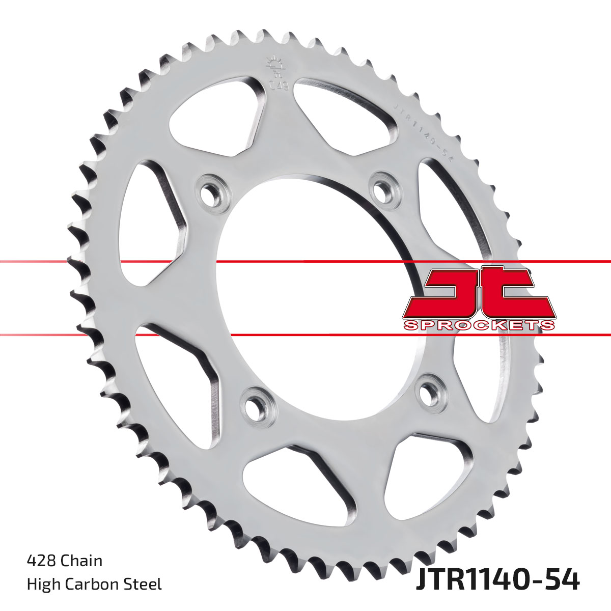 JT SPROCKETS JTR1140.54 - звезда приводная ведомая