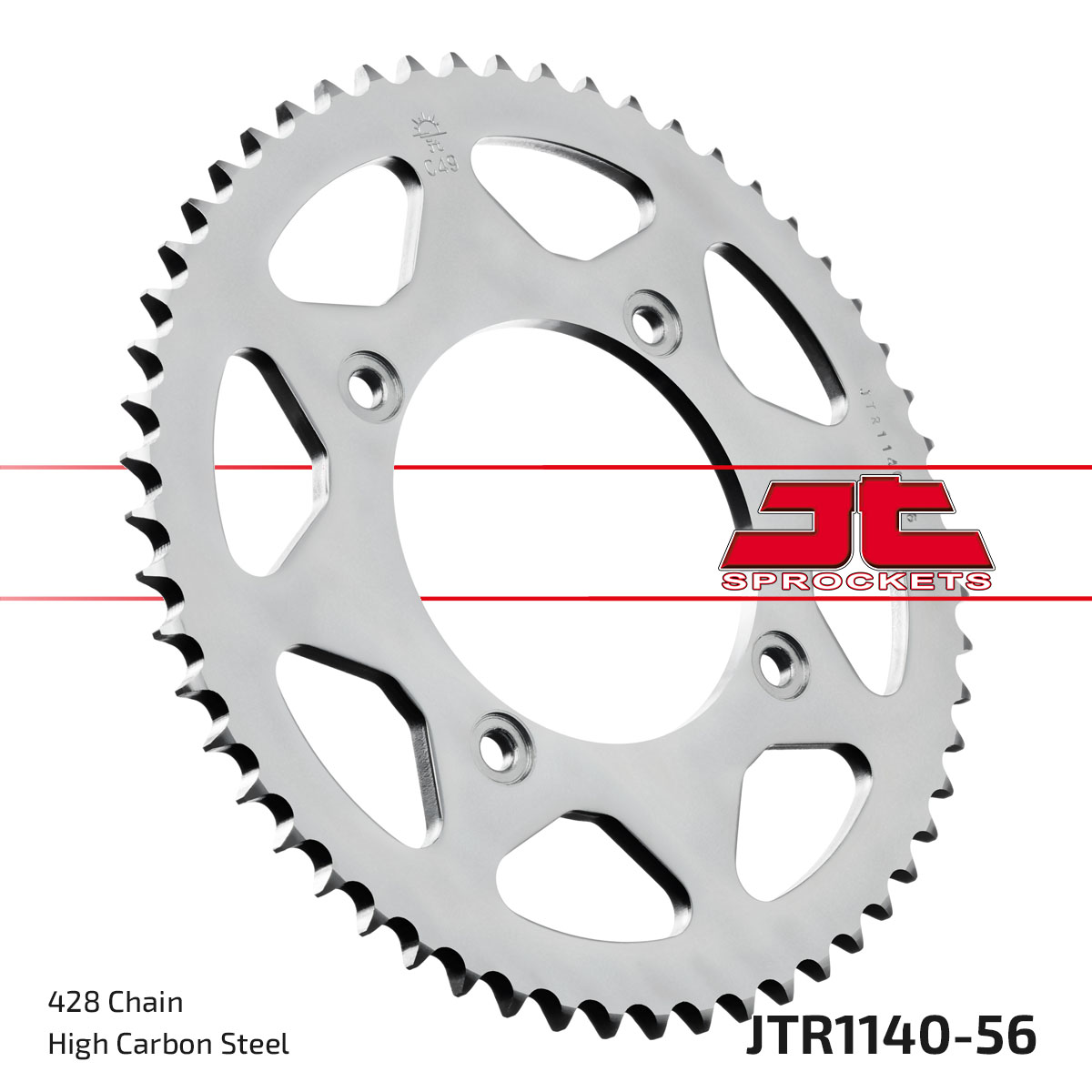 JT SPROCKETS JTR1140.56 - звезда приводная ведомая