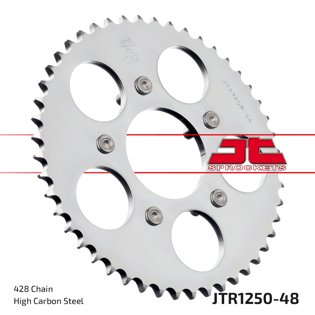 JT SPROCKETS JTR1250.48 - звезда приводная ведомая