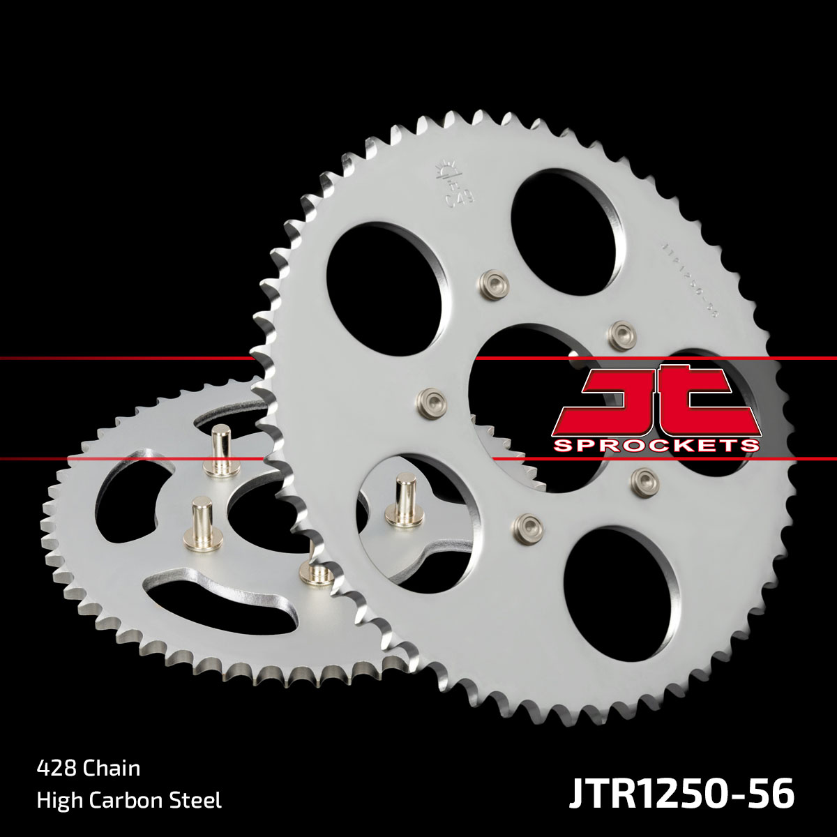 JT SPROCKETS JTR1250.56 - звезда приводная ведомая