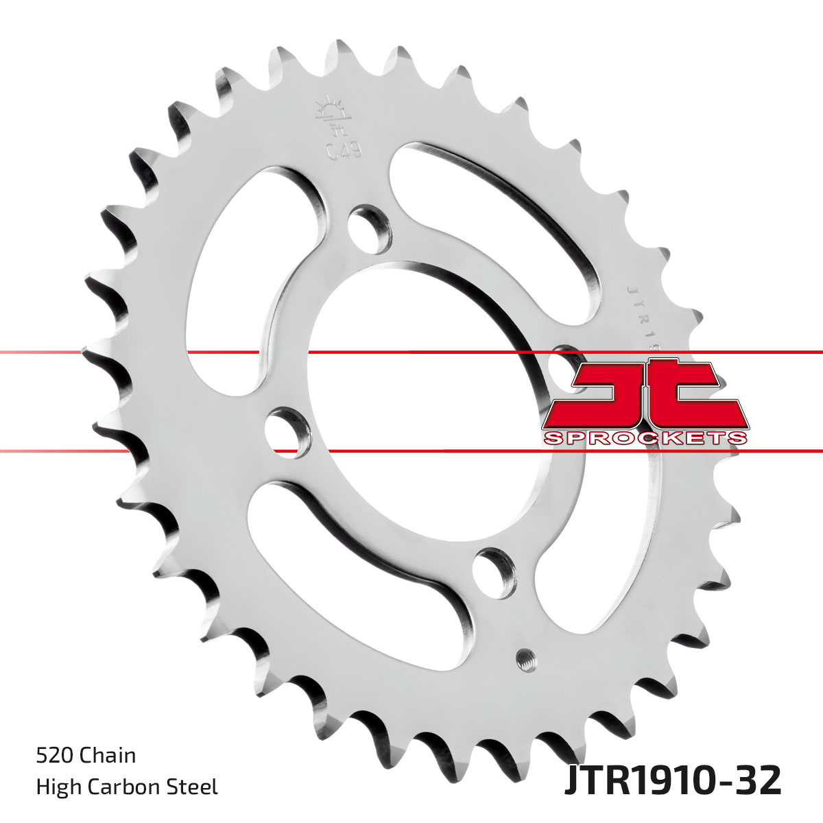 JT SPROCKETS JTR1910.32 - звезда приводная ведомая