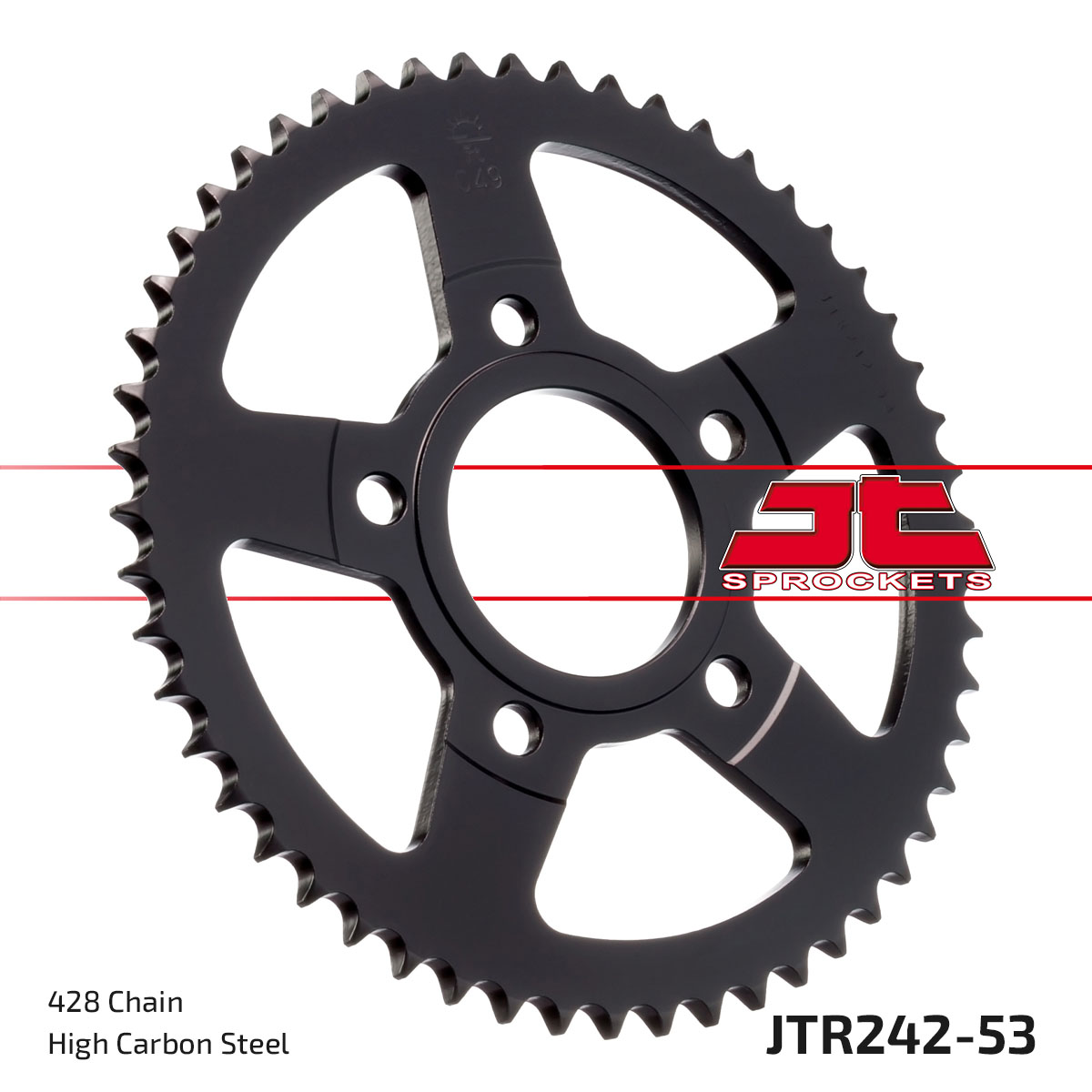 JT SPROCKETS JTR242.53 - звезда приводная ведомая