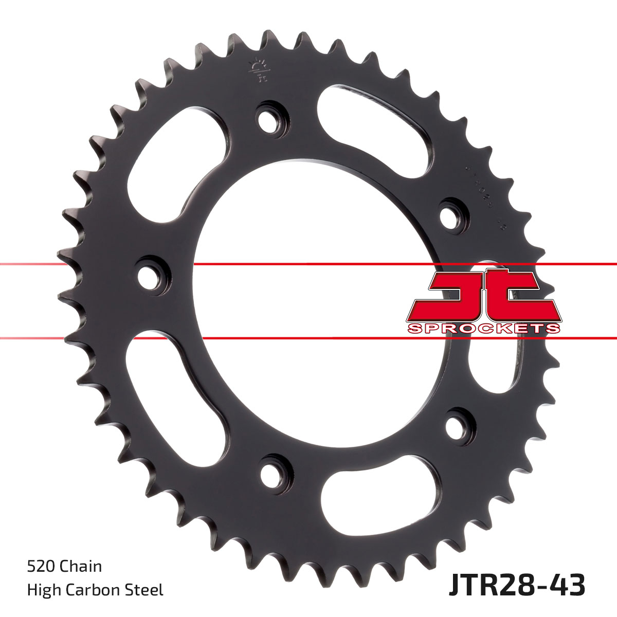 JT SPROCKETS JTR28.43 - звезда приводная ведомая