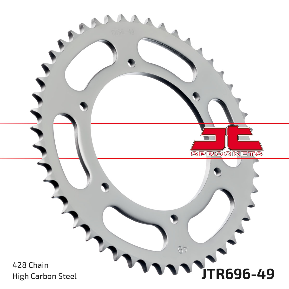 JT SPROCKETS JTR696.49 - звезда приводная ведомая