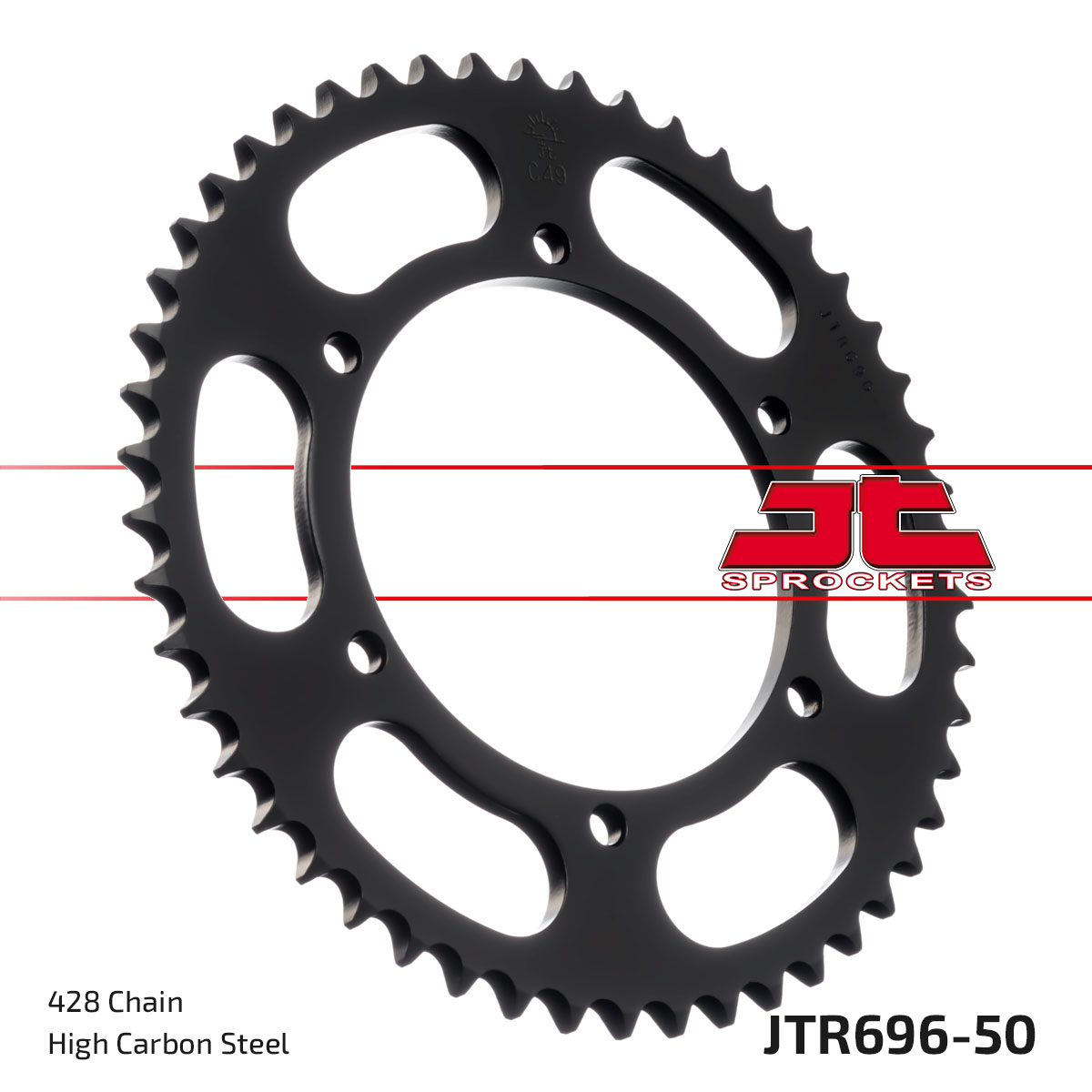 JT SPROCKETS JTR696.50 - звезда приводная ведомая