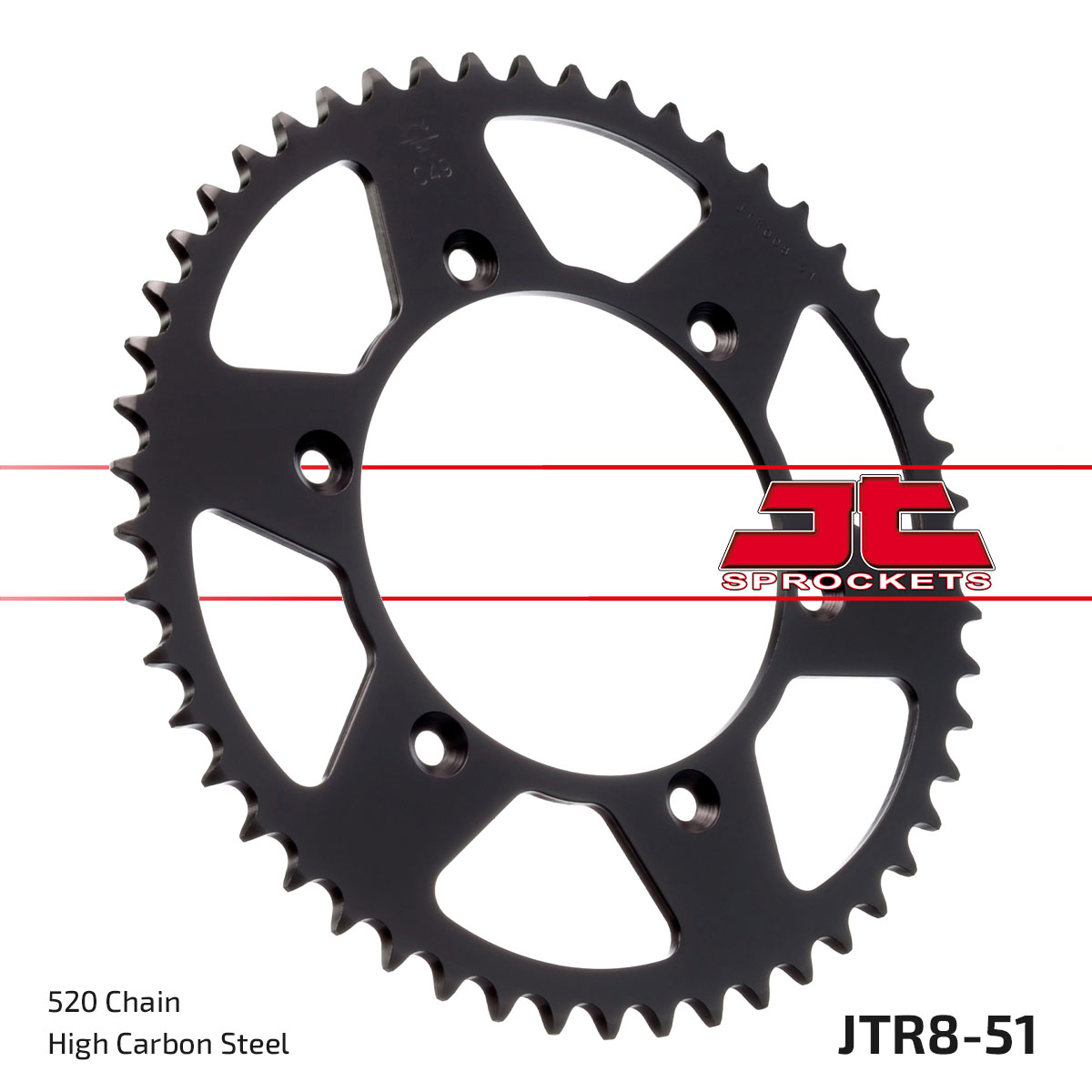 JT SPROCKETS JTR8.51 - звезда приводная ведомая