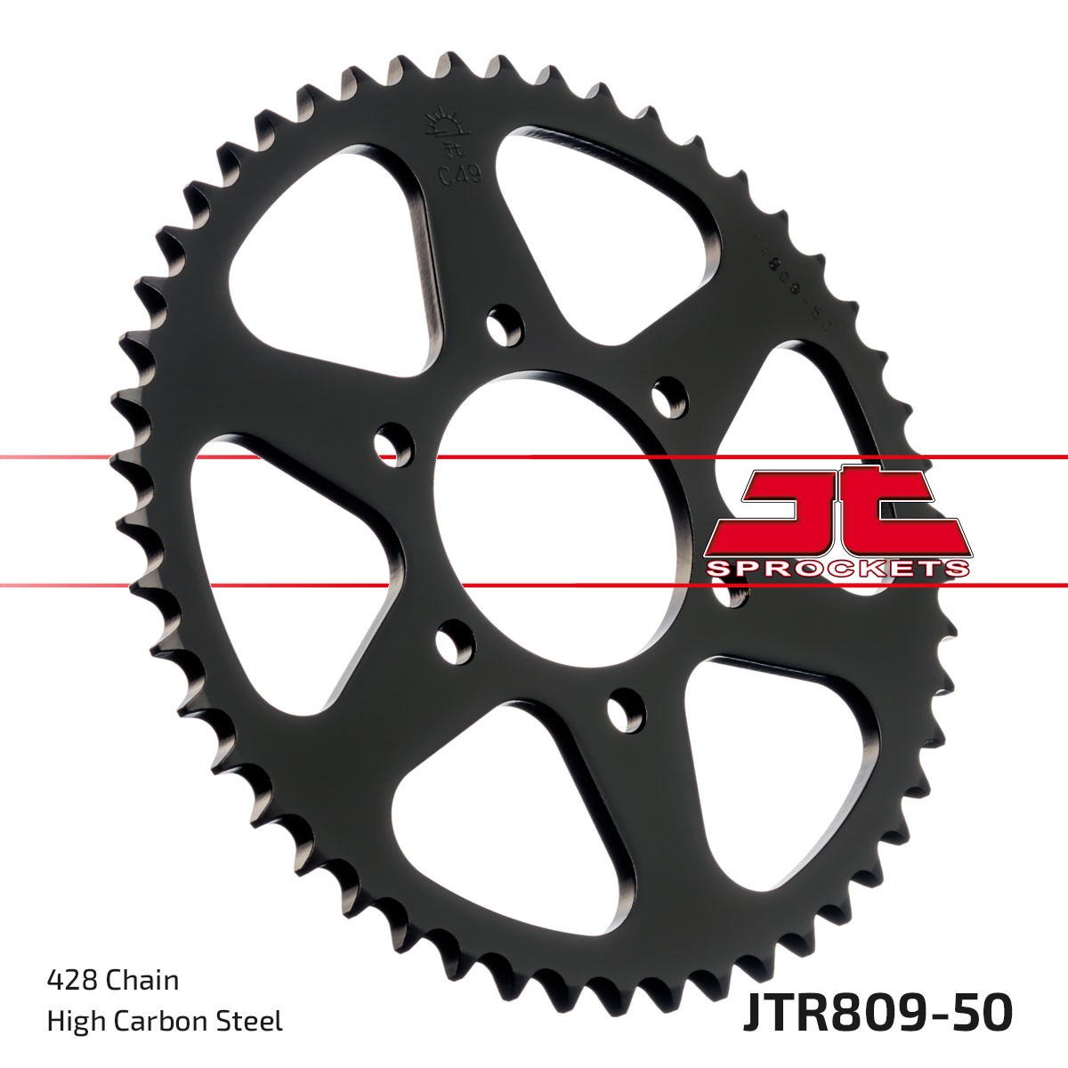 JT SPROCKETS JTR809.50 - звезда приводная ведомая
