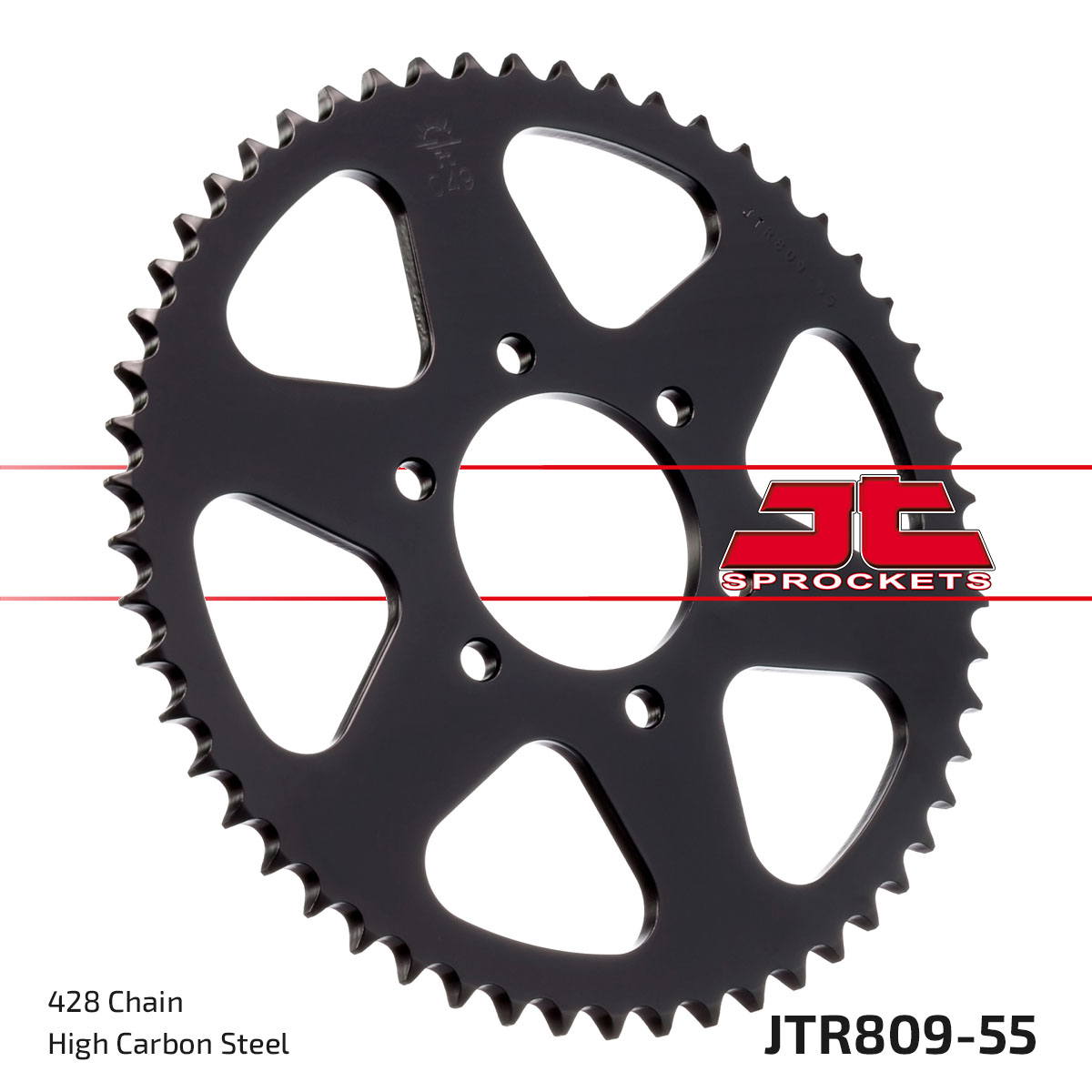 JT SPROCKETS JTR809.55 - звезда приводная ведомая